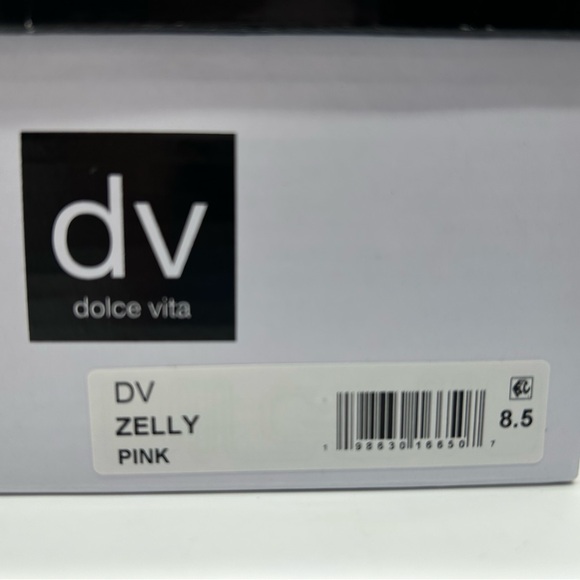 Dolce Vita Zelly Pink Strappy Mule Sandals | Open Back | Size 8M | New with Box - Picture 9 of 10